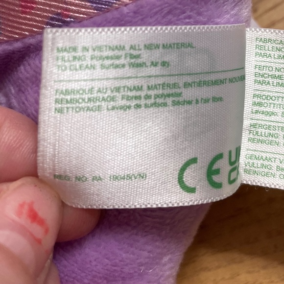 Cabbage Patch Kids Cuties Doll Purple Amethyst Unicorn Fantasy Friends Toy Lovey - Picture 5 of 6